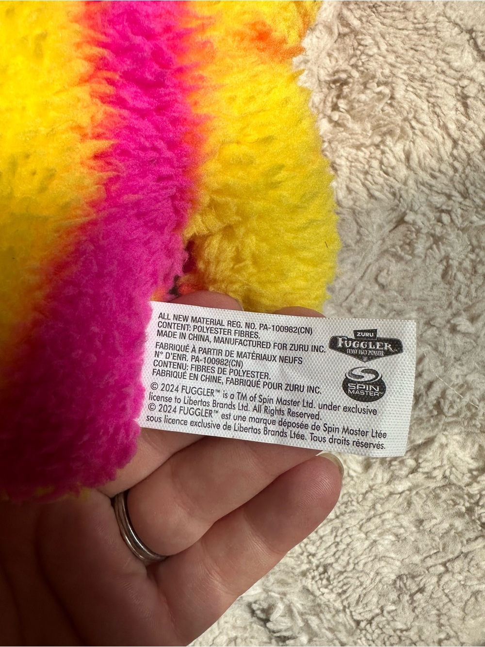 Fugglers | "Old Tooth" Laboratory Misfits Stuffed Animal - Picture 6 of 9